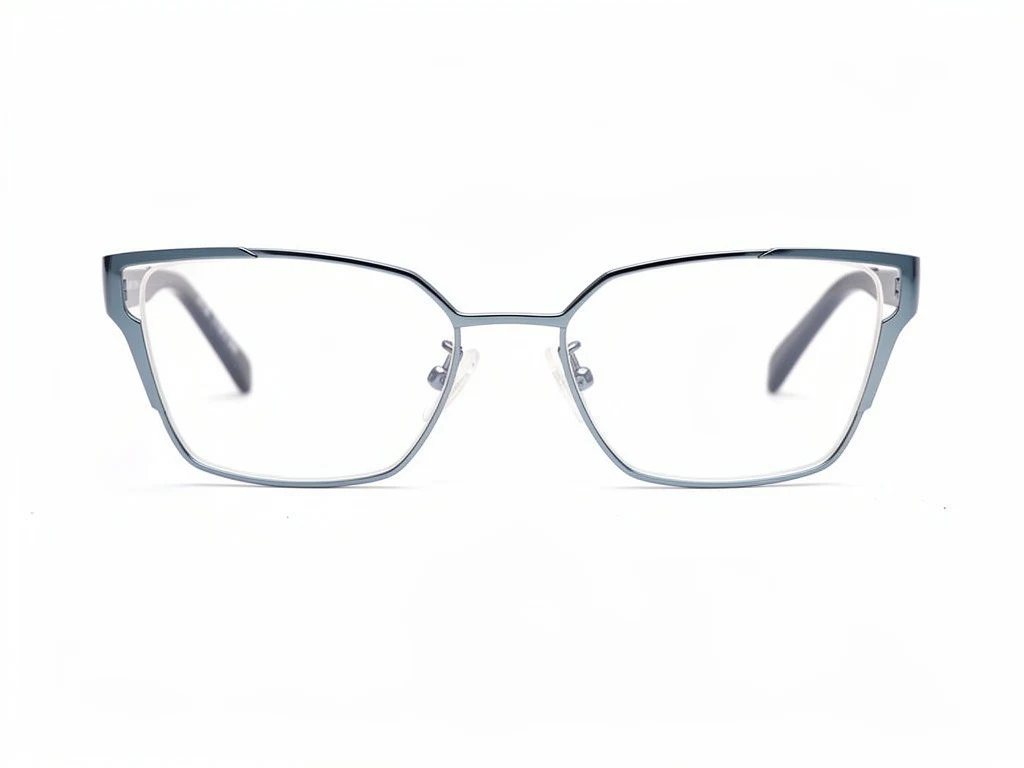 Cat-Eye Azul Angular