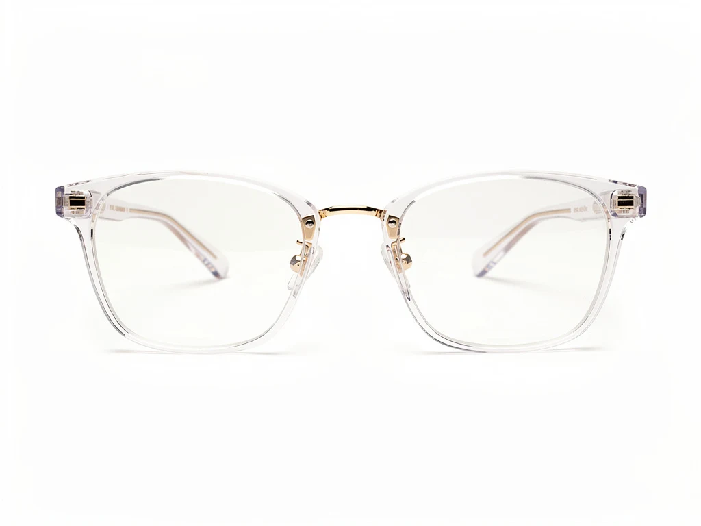 Clubmaster Transparente